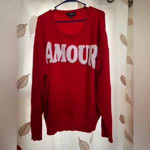 Amour Graphic Sweater
